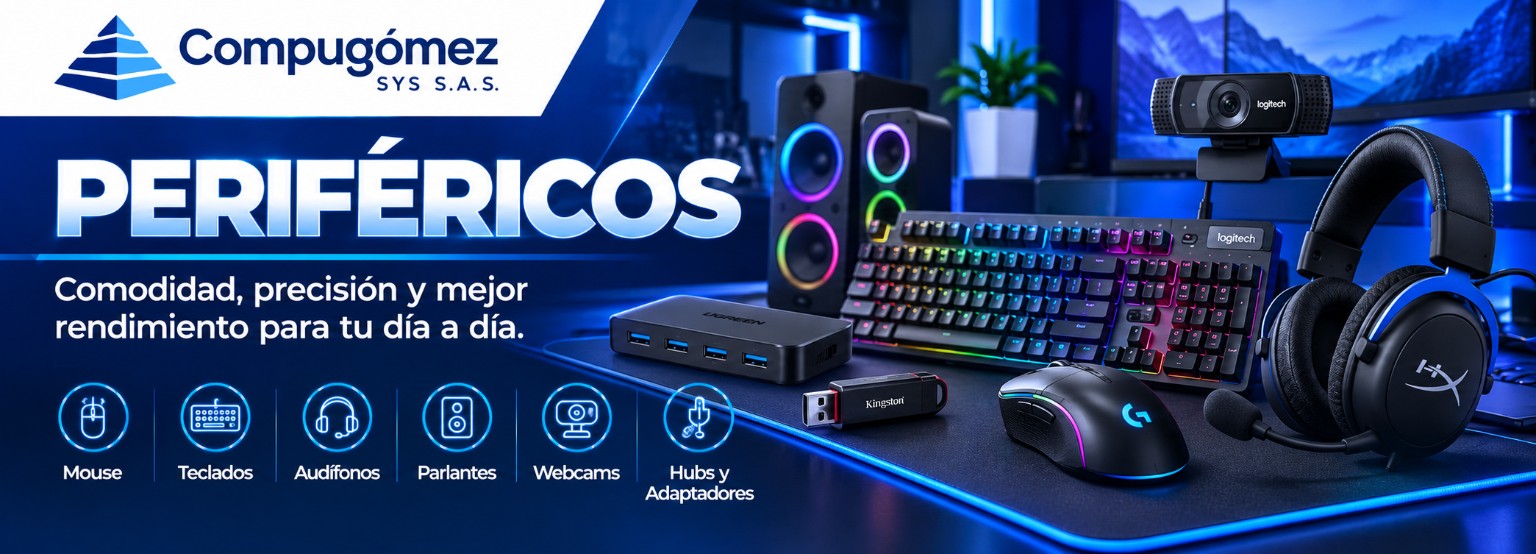 Periféricos — Compugómez SYS S.A.S.